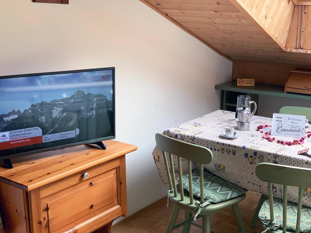 Bachlaufen Haus Aparthotel Sexten Exterior foto